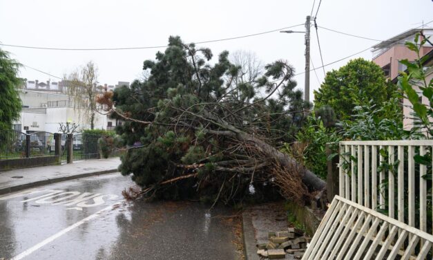 Zágrábot megbénította a vihar, Sljemén hóvihar tombol