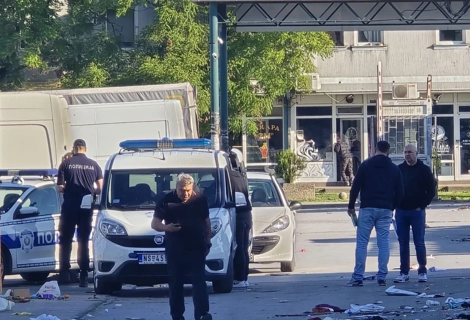 Felrobbant egy szemetes Újvidéken, megsérült egy fiú