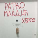 Szélsőséges jobboldali üzenet a topolyai ellenzéki képviselő ajtaján