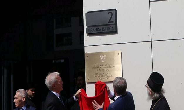 Orosz konzulátus nyílt Újvidéken, Dušan Bajatović lesz a konzul