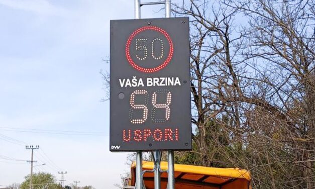 Két helyen is állandó jelleggel mérik a sebességet Topolyán