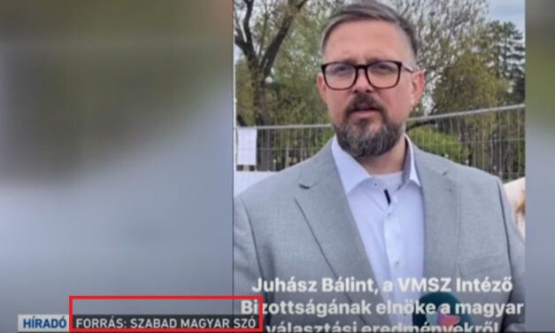 Ilyen nincs és mégis van: a Szabad Magyar Szó az M1 Híradójában