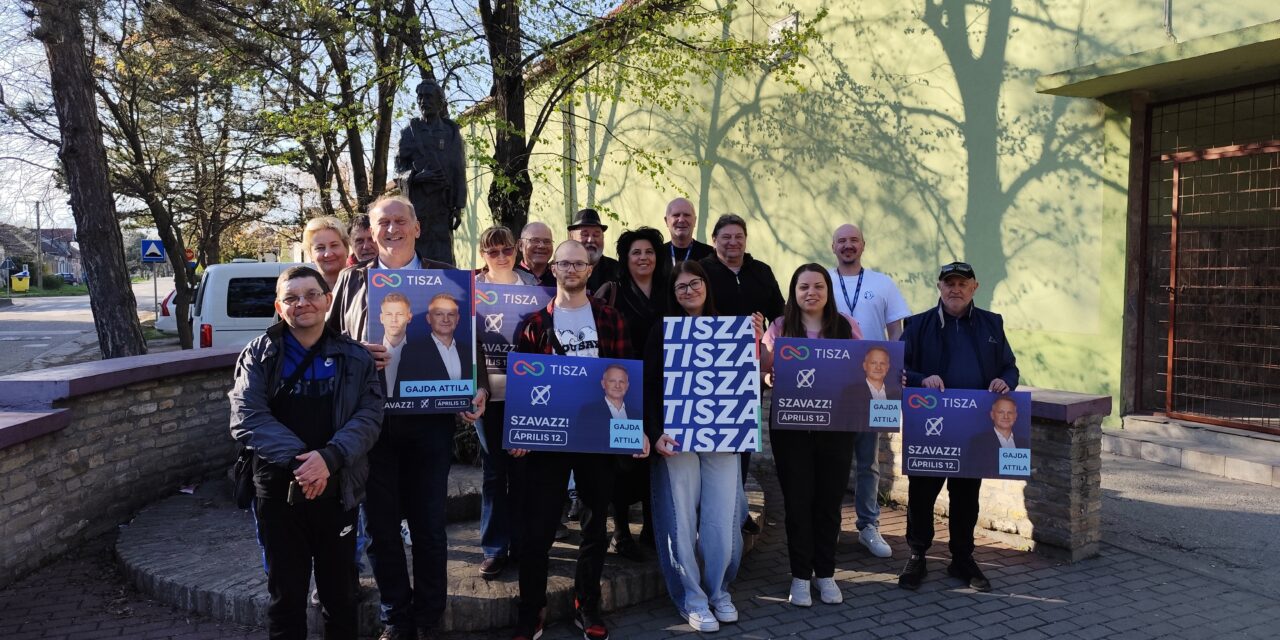 Óbecsén is megalakult egy TISZA Sziget
