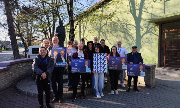 Óbecsén is megalakult egy TISZA Sziget