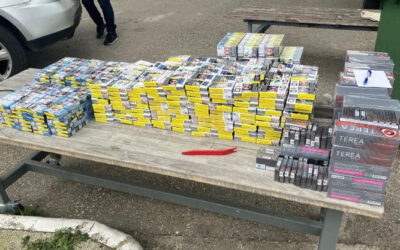 A tiszaszigeti határáteklőn bukott le 30 ezer hevítőrúddal és cigarettával