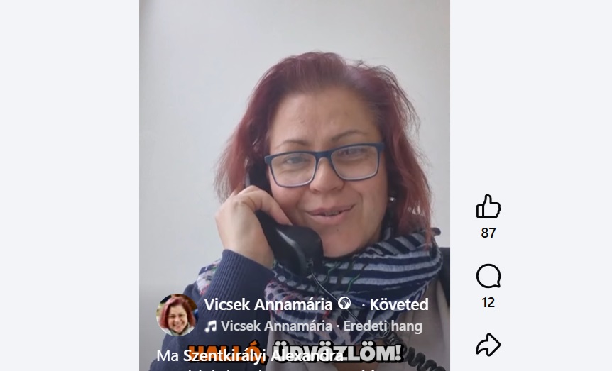 Vicsek Annamária telefonon mozgósított a Fidesznek
