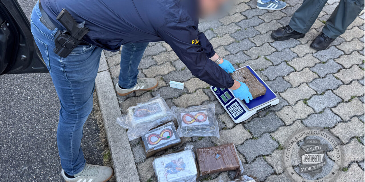 Tíz kiló kokainnal bukott le a szerb sofőr a magyar határon