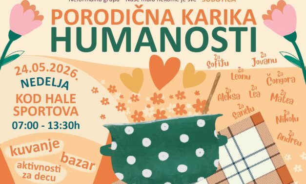 Vasárnap jótékonysági főzés lesz Szabadkán a Sportcsarnoknál