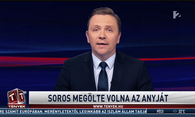 Megszűnik a Tények, a TV2 híradónak álcázott propagandaműsora