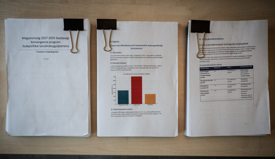 Helyreigazítást közölt az Index a Tisza Párt nem létező adócsomagjával kapcsolatban