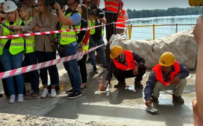 Összekapcsolták az újvidéki új híd fő elemeit