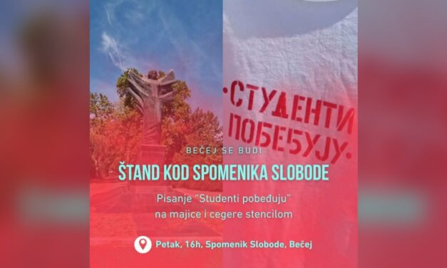 Óbecse ébred a Szabadság-emlékműnél