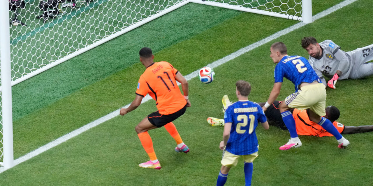 A hollandok átgázoltak a svédeken