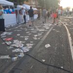Véget ért a haladópárti nagygyűlés, szemét borítja a helyszínt