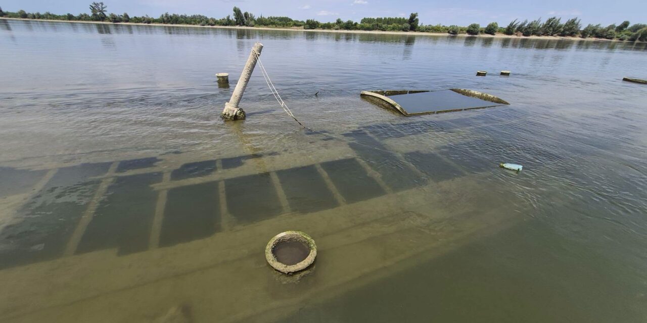 Annyira alacsony a Duna vízszintje, hogy előbukkant egy 90 éve elsüllyedt magyar hajó
