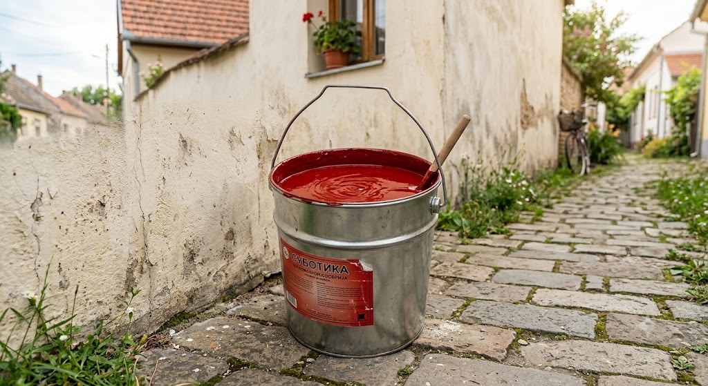 Vörös festékkel öntötték le egy egyetemista házát