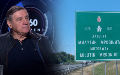 Milutin Mrkonjić autópálya: Kikerültek a táblák a Belgrád körüli elkerülő úton