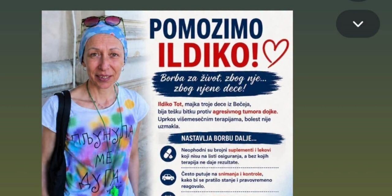 Segítsünk Tóth Ildikónak!