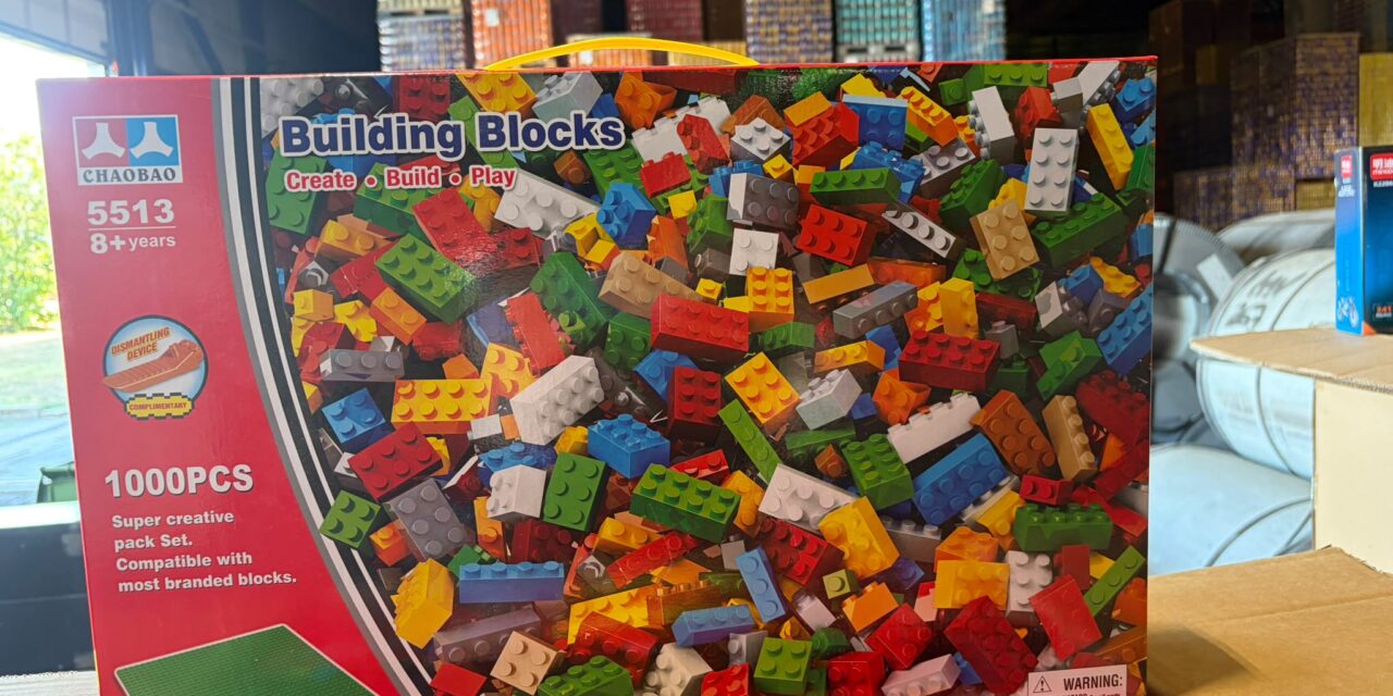 Három tonna, LEGO játékokra hasonlító árut tartottak vissza a vámosok