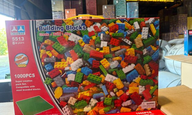 Három tonna, LEGO játékokra hasonlító árut tartottak vissza a vámosok
