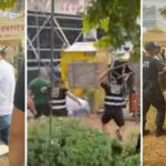 A haladók rendfenntartói verték a polgárokat (videó)