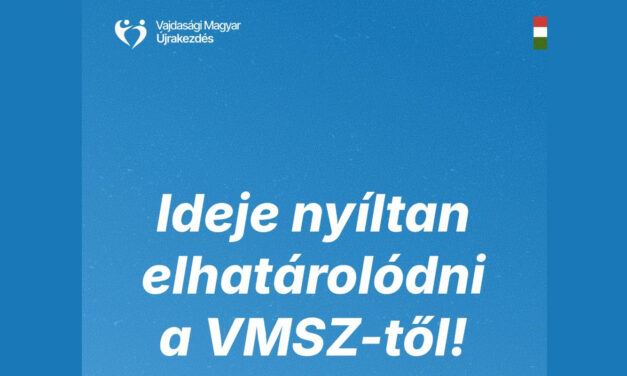 „A vajdasági magyarság nem lehet a VMSZ morális csődjének cinkosa”