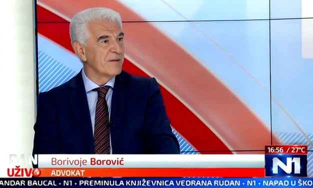 Borović: Vajdaságban bűnözőket készítenek fel a választások körüli demonstrációkra