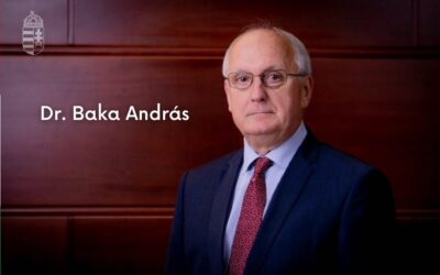 Hivatalba lépett Baka András, Magyarország új köztársasági elnöke