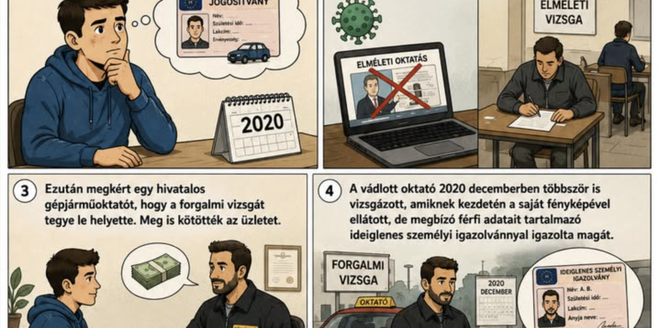 Képregényben örökítették meg a legbénább gépjárműoktató teljesítményét