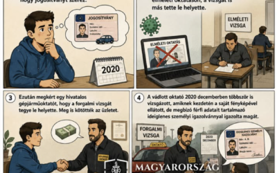 Képregényben örökítették meg a legbénább gépjárműoktató teljesítményét