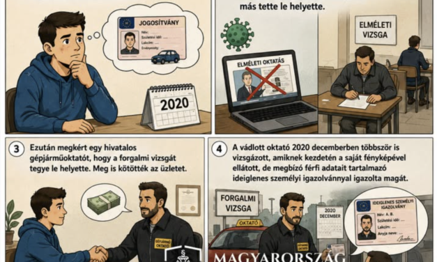 Képregényben örökítették meg a legbénább gépjárműoktató teljesítményét