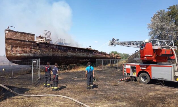 Kigyulladt a Szőke Tisza Szegeden