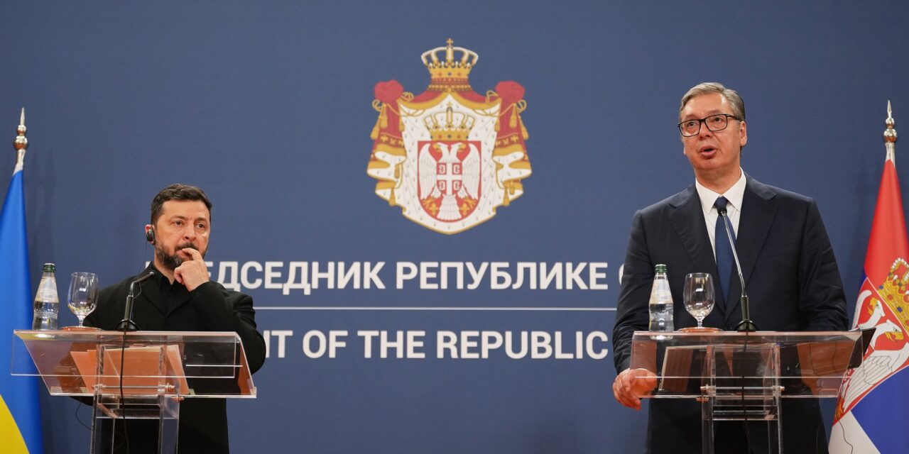 Vučić: Hálásak vagyunk Ukrajnának, amiért támogatja Szerbia területi integritását