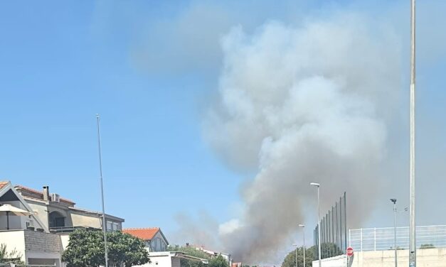 Felcsaptak a lángok Zadar közelében