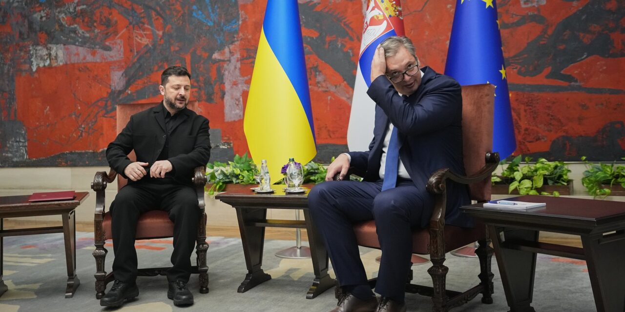 „Zelenszkij látogatása teljesen leleplezte Vučić rendszerének nyomorúságát és erkölcstelenségét”