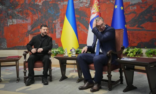 „Zelenszkij látogatása teljesen leleplezte Vučić rendszerének nyomorúságát és erkölcstelenségét”