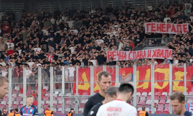 Kizáratnák a C. zvezdát az európai kupaporondról Mladić éltetése miatt