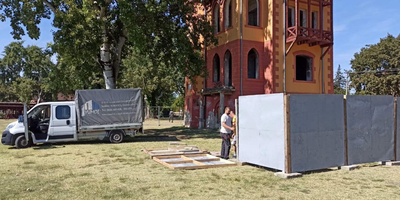 Megkezdődött a Bagolyvár felújítása