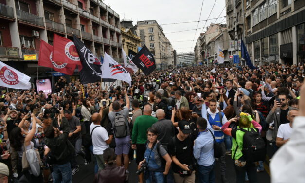 A győztesek felvonulása
