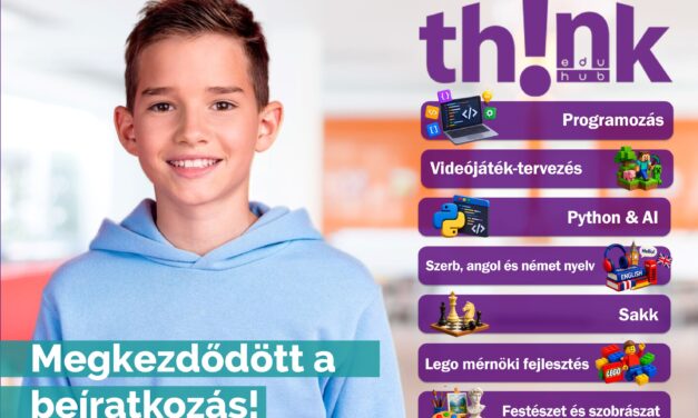 A LEGO-kockáktól a mesterséges intelligenciáig – új tanévet nyit a THINK
