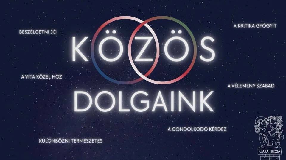 <span class="entry-title-primary">Indul a Közös Dolgaink második évada</span> <span class="entry-subtitle">Kedden 18 órától a Klara és Roszában három újságíró beszélget az elmúlt hetek legfontosabb témáiról</span>