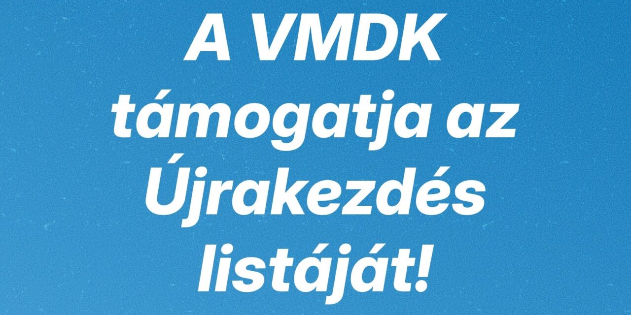 A VMDK az Újrakezdés listáját támogatja