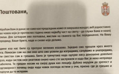 Vučić levelet írt a nyugdíjasoknak, figyeljék a postaládát!