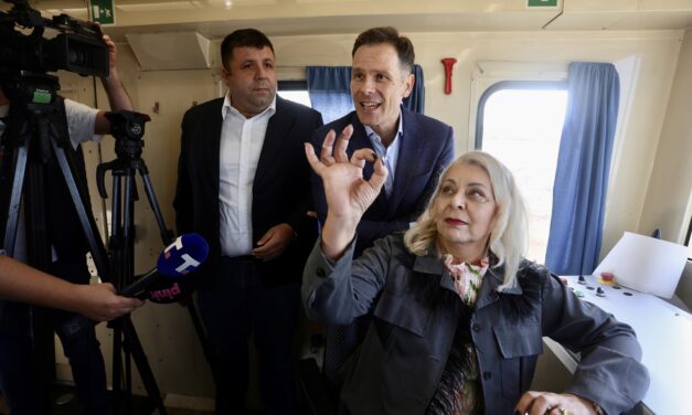 Végéhez közeledik az Expóig vezető vasútvonal építése, a miniszterek is kipróbálták