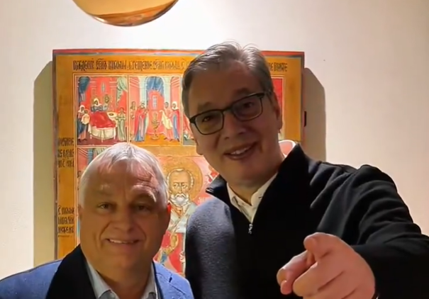 Vučić a szülei házában látta vendégül Orbán Viktort + VIDEÓ