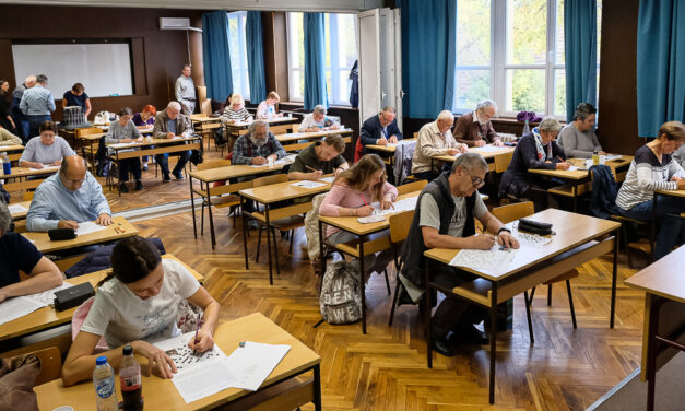 Rendhagyó volt az idei vajdasági keresztrejtvény- és sudokufejtő verseny