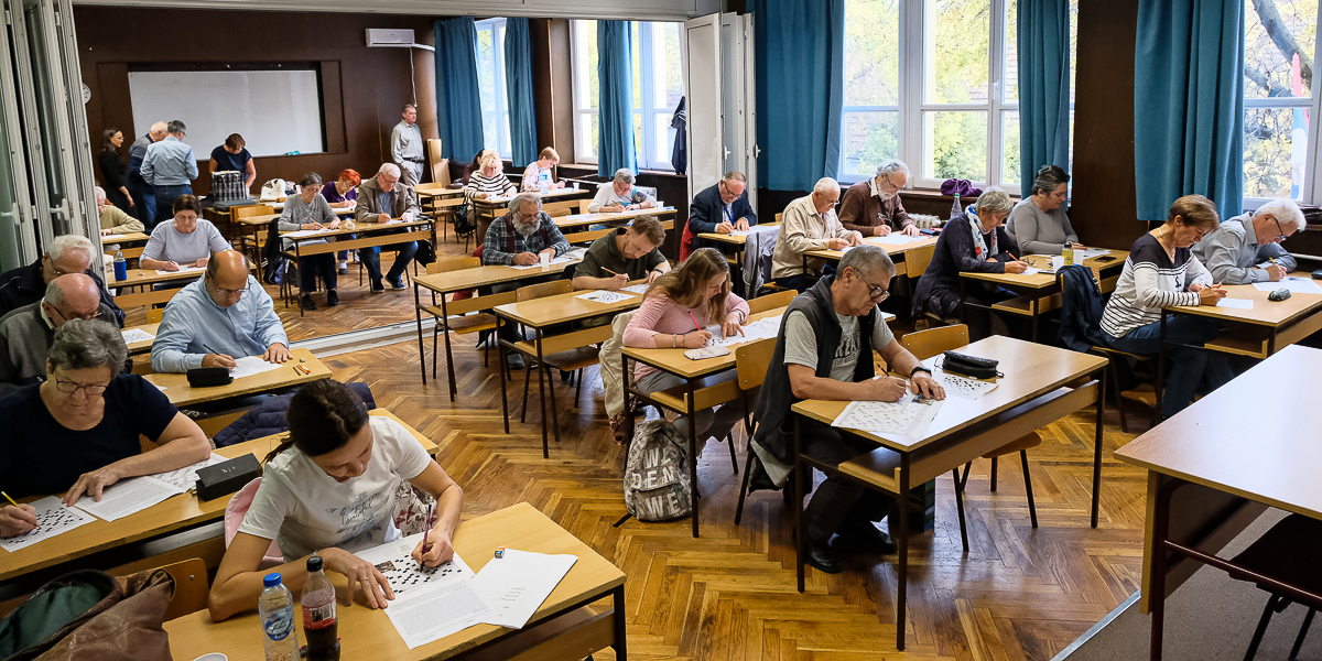 Rendhagyó volt az idei vajdasági keresztrejtvény- és sudokufejtő verseny