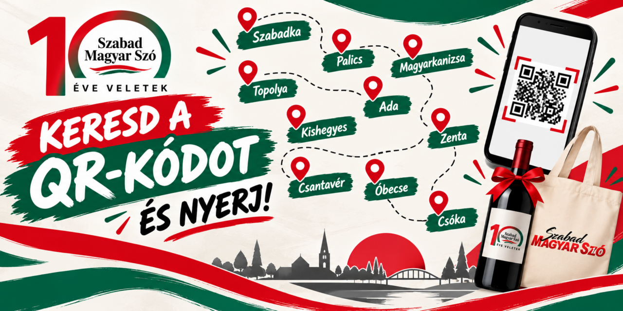 Keresd a QR-kódot és nyerj!
