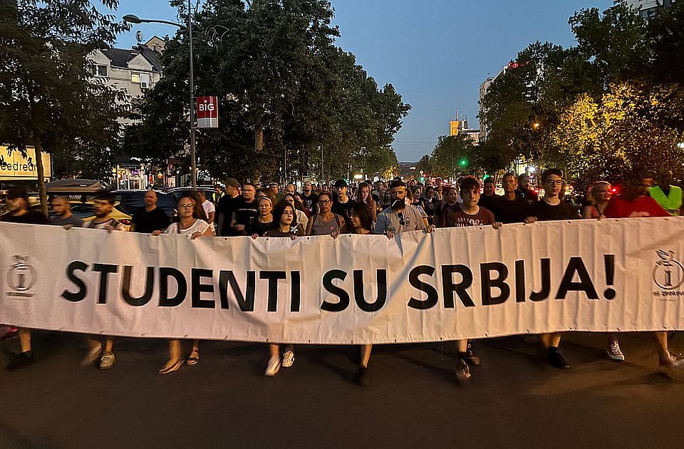 Az Egyetemista lista ma este tartja kampányzáró rendezvényét Belgrádban