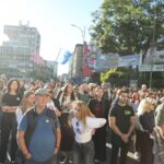 78 napja nem kaptak fizetést – az Oktatási Minisztérium előtt folytatják a tiltakozást